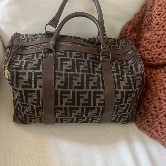 Vintage Fendi Boston/Small travel bag